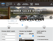 Tablet Screenshot of lithiafordklamathfalls.com